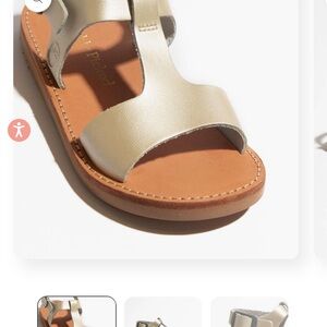 Freshly Picked Malibu Sandal Platinum Size 3